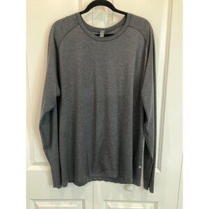 Lululemon Men's Sleeve Black/Grey T-shirt size 2XL